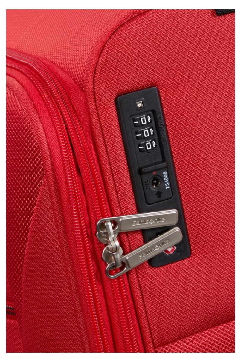 Střední kufr 67cm Base Breeze Red