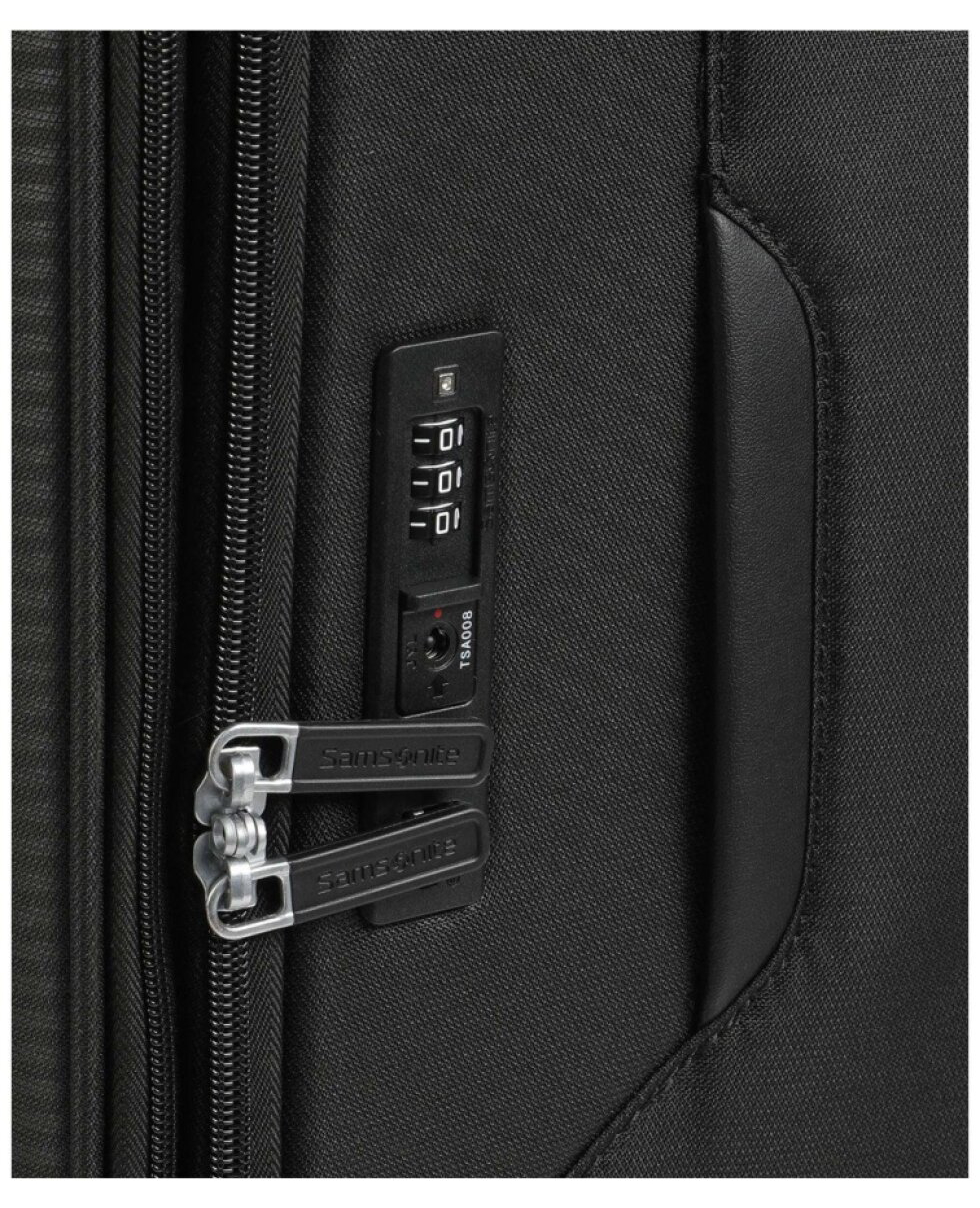 Střední kufr 66cm Litebeam Black