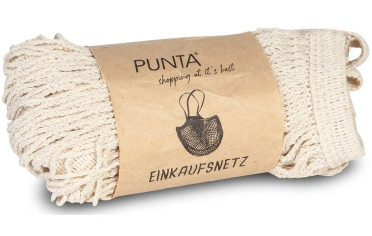 Retro síťovka Shopping net 100% cotton Beige
