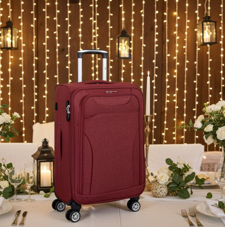 Příruční kufr 55cm Cremona Red