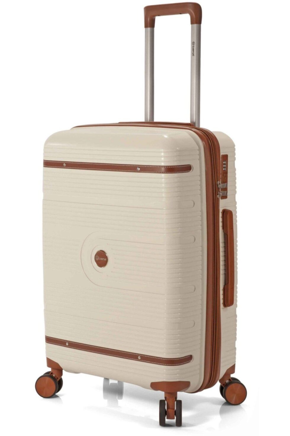 Velký kufr 75cm BZ 5900 Beige