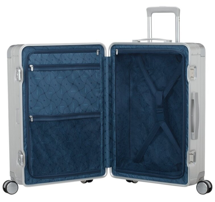 Střední kufr 68cm Soundbox Alu Silver