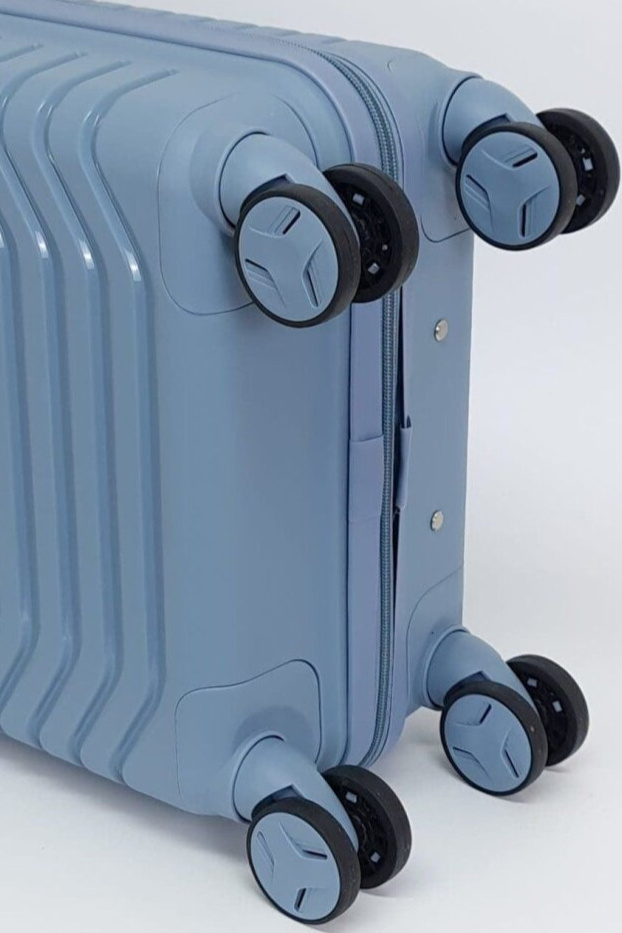 Příruční kufr 55cm BZ 5820 Grey Blue