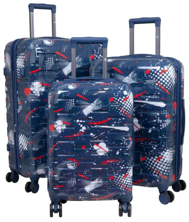 Příruční kufr 55cm Pescara Dark Blue
