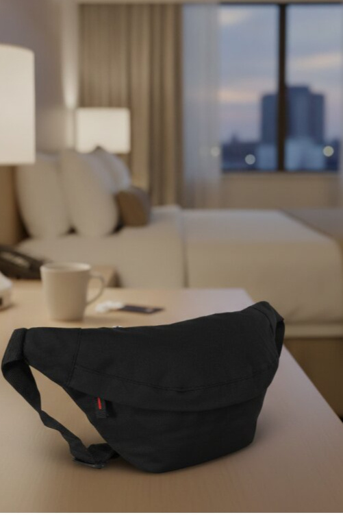 Ledvinka Waist Bag Black