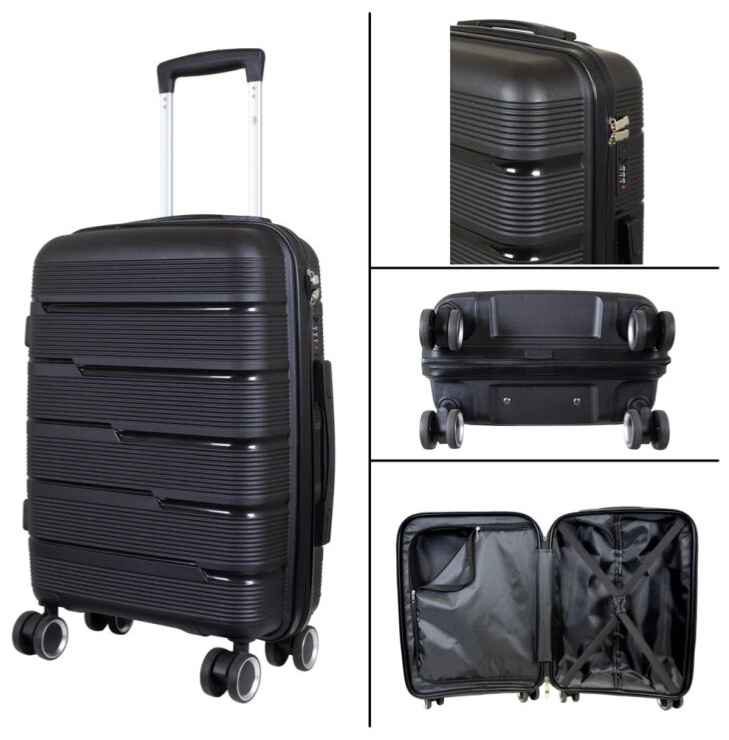Příruční kufr 55cm Aruba Black