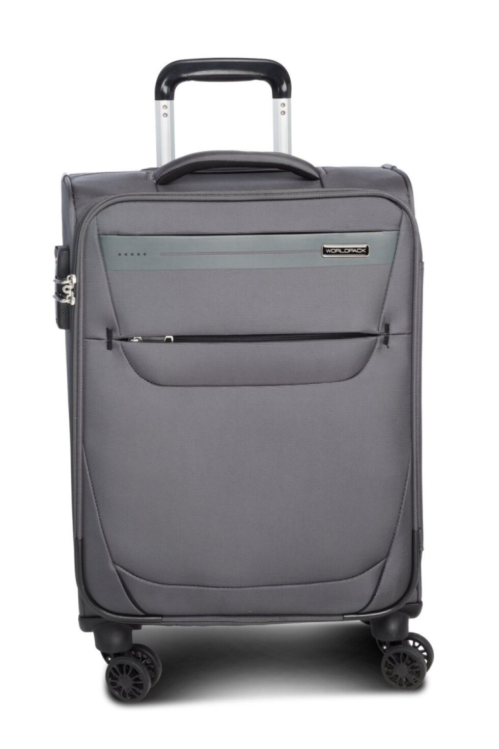 Příruční kufr 55cm Denver Grey