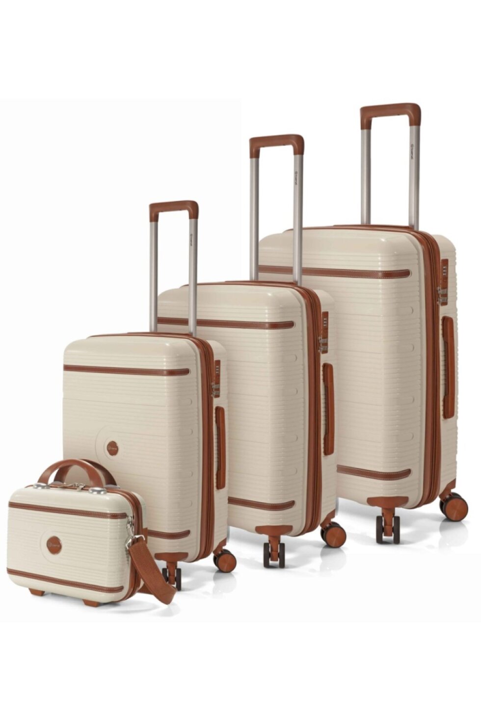 Sada kufrů BZ 5900 Beige 4-set
