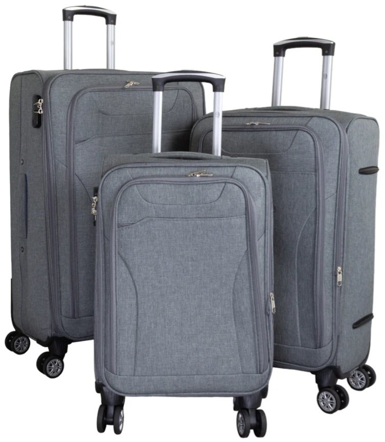 Sada kufrů Cremona Grey 3-set