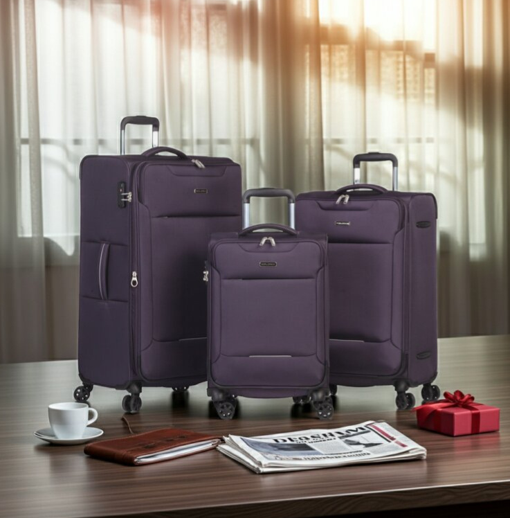 Velký kufr 79cm Victoria Violet