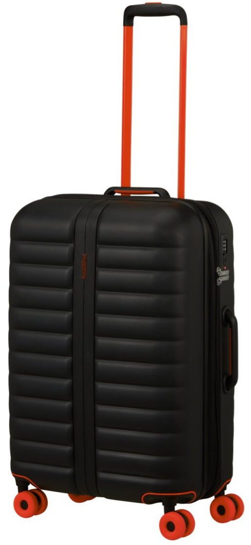 Střední kufr 67cm Neovibe True Black