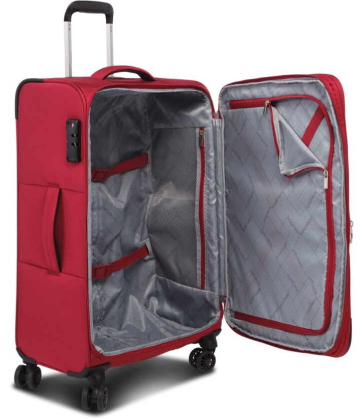 Sada kufrů Dublin Bright Red 3-set