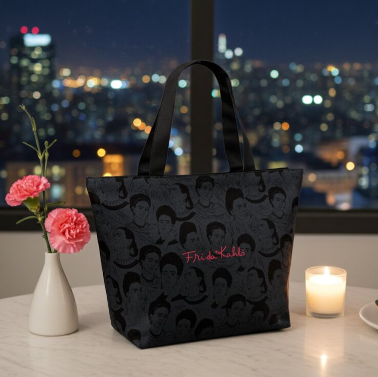 Nákupní taška Shopper Frida Kahlo Black
