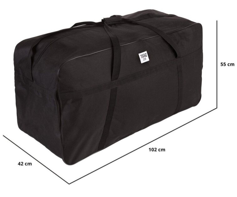 Velká taška Bag XXXL 235 l Black