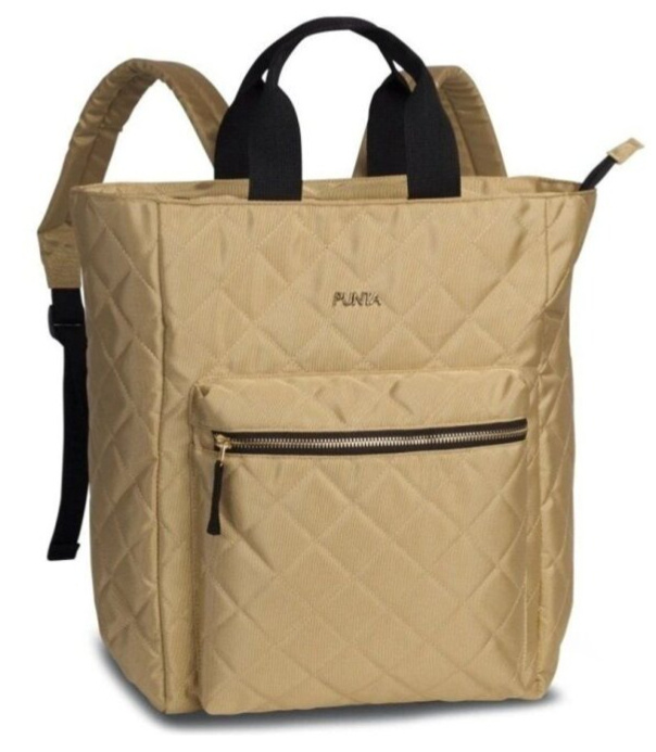 Batoh a taška v jednom Classy Style Backpack Gold