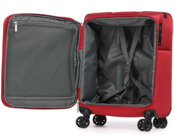 Příruční kufr 55cm Base Breeze Red