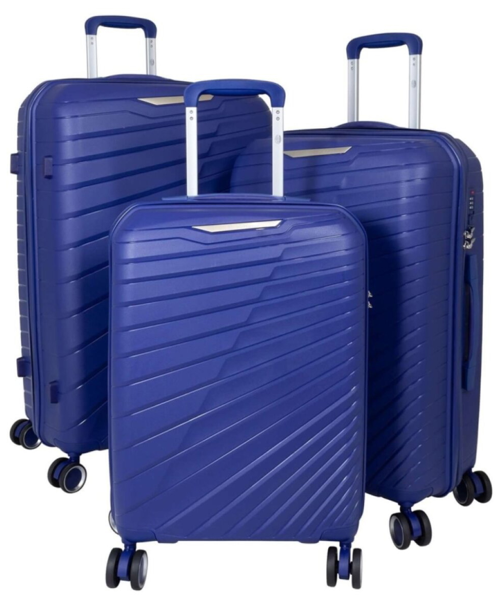 Velký kufr 77cm Monza Blue