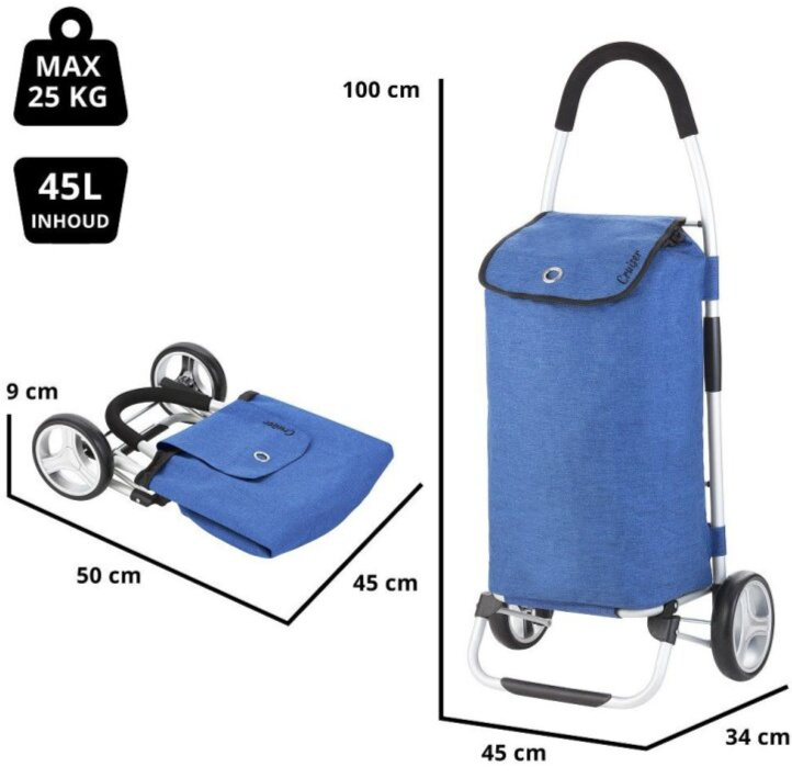 Nákupní taška Shopping Foldable Blue