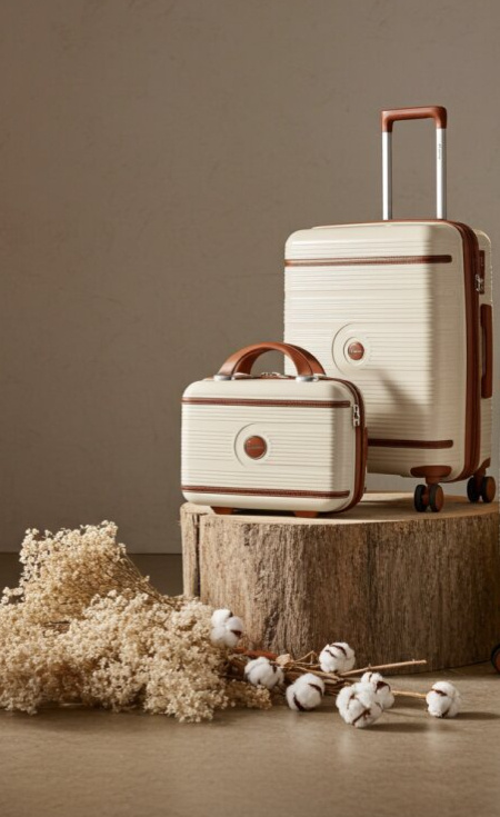 Sada kufrů BZ 5900 Beige 2-set S+L