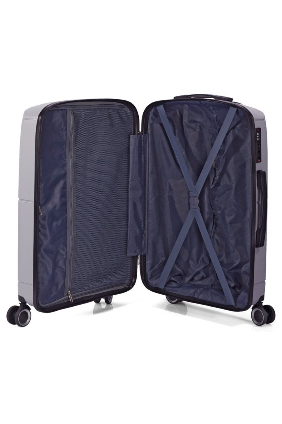 Příruční kufr 55cm BZ 5711 Grey