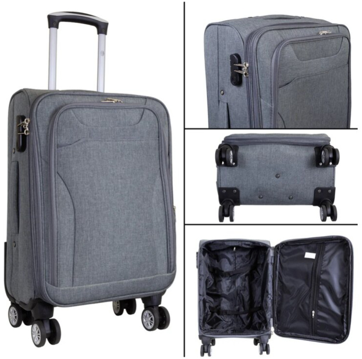 Příruční kufr 55cm Cremona Grey