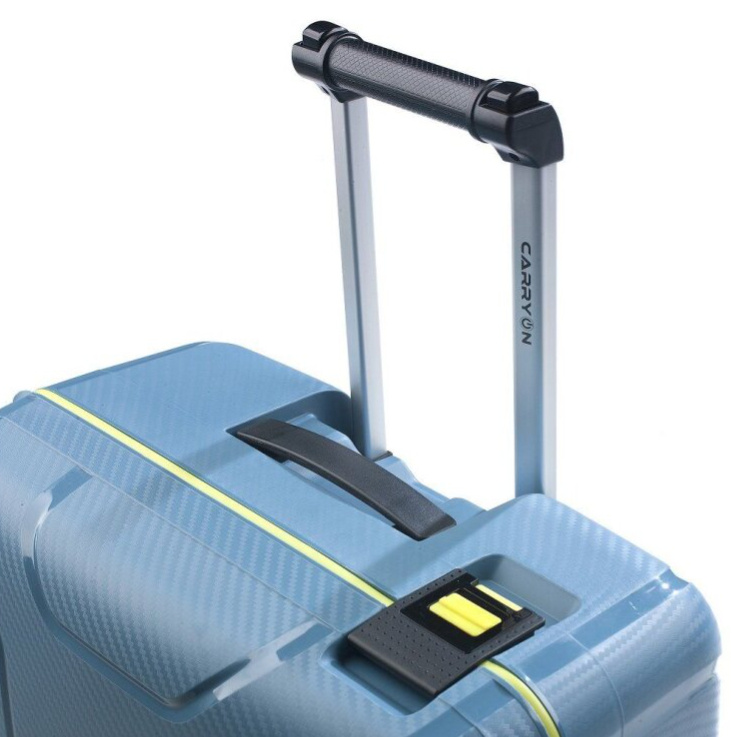 Sada kufrů Steward Ice Blue 2-set M+L