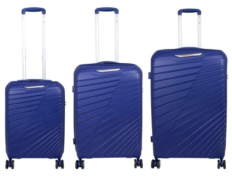 Sada kufrů Monza Blue 3-set