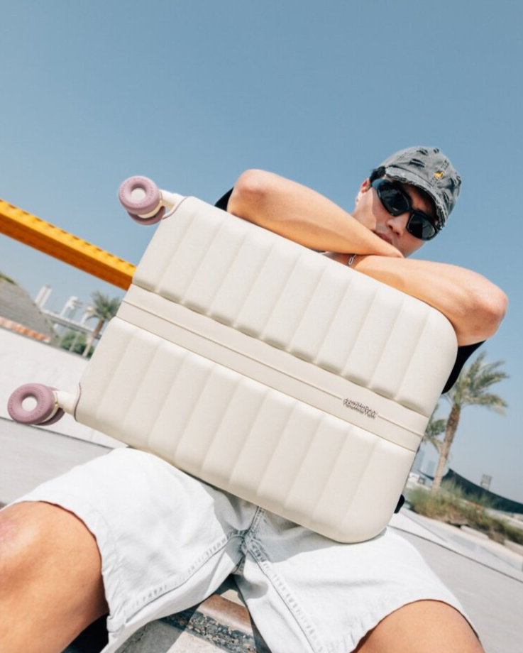 Velký kufr 78cm Neovibe Summer Sand