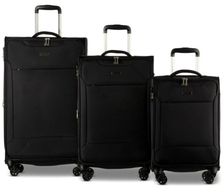 Velký kufr 79cm Victoria Black