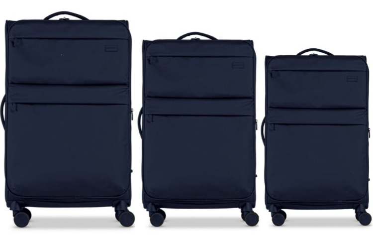 Sada kufrů Kyoto Coated Dark Blue 3-set