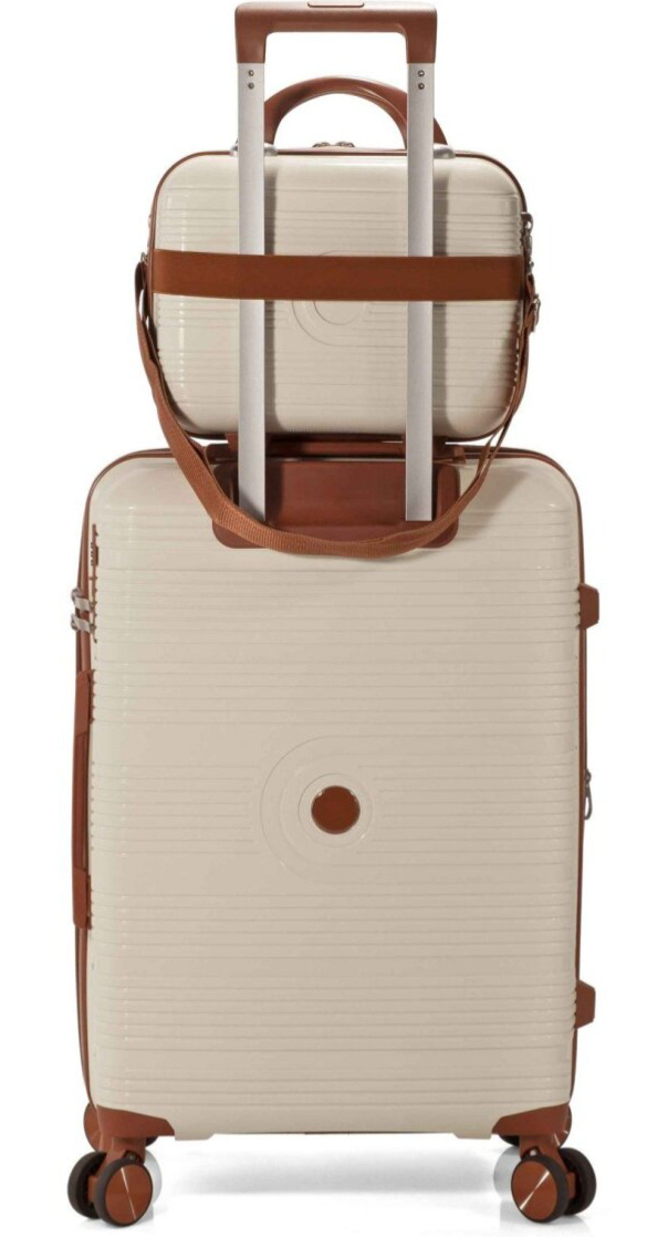 Sada kufrů BZ 5900 Beige 2-set S+L