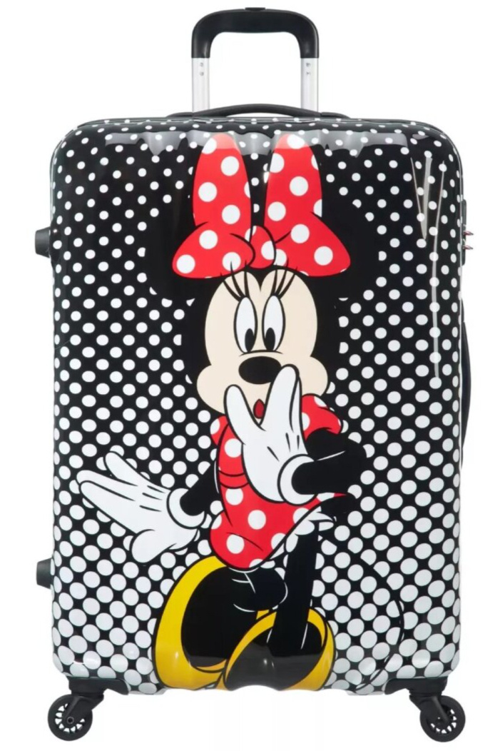 Velký kufr 75cm Disney Legends Minnie Mouse Polka Dot