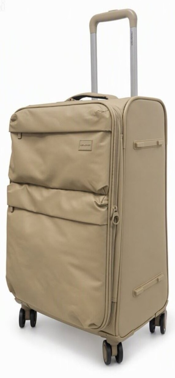 Velký kufr 81cm Kyoto Coated Beige
