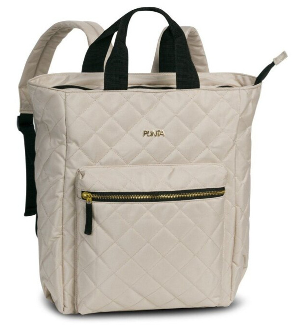 Batoh a taška v jednom Classy Style Backpack White