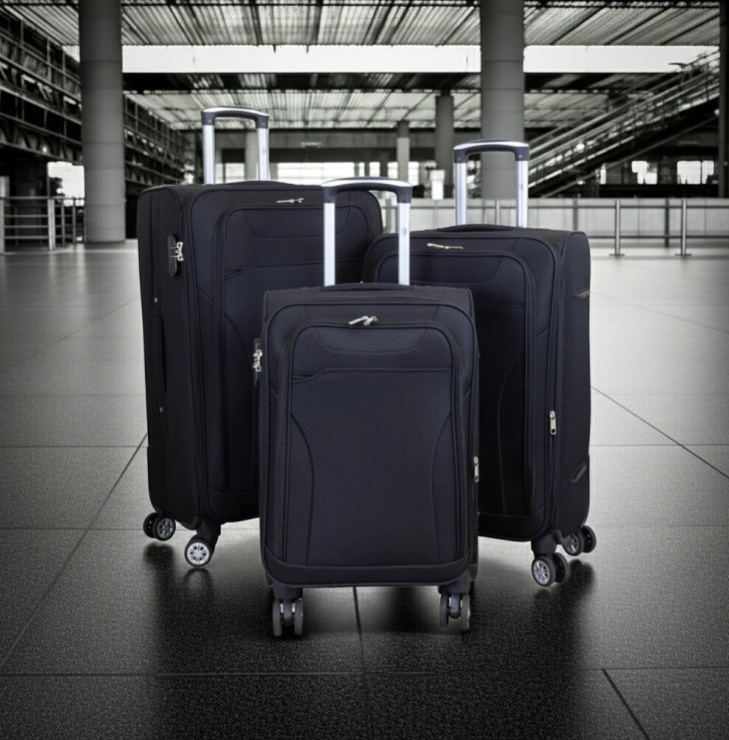 Příruční kufr 55cm Cremona Black