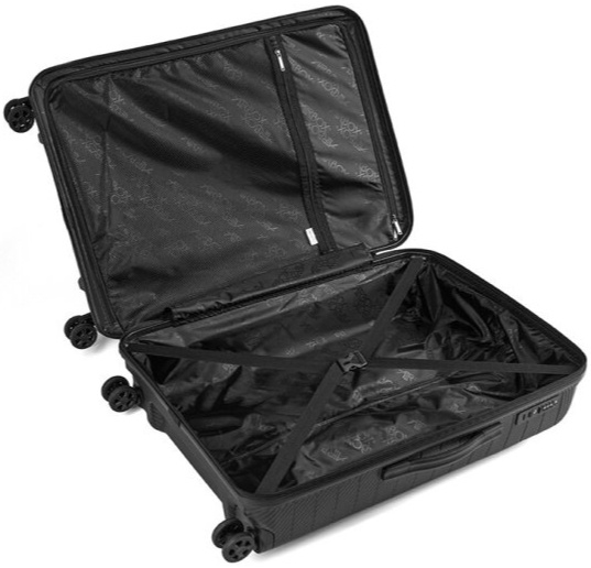 Velký kufr 74cm AZ18 Black