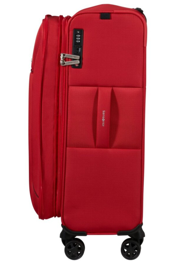 Střední kufr 67cm Base Breeze Red