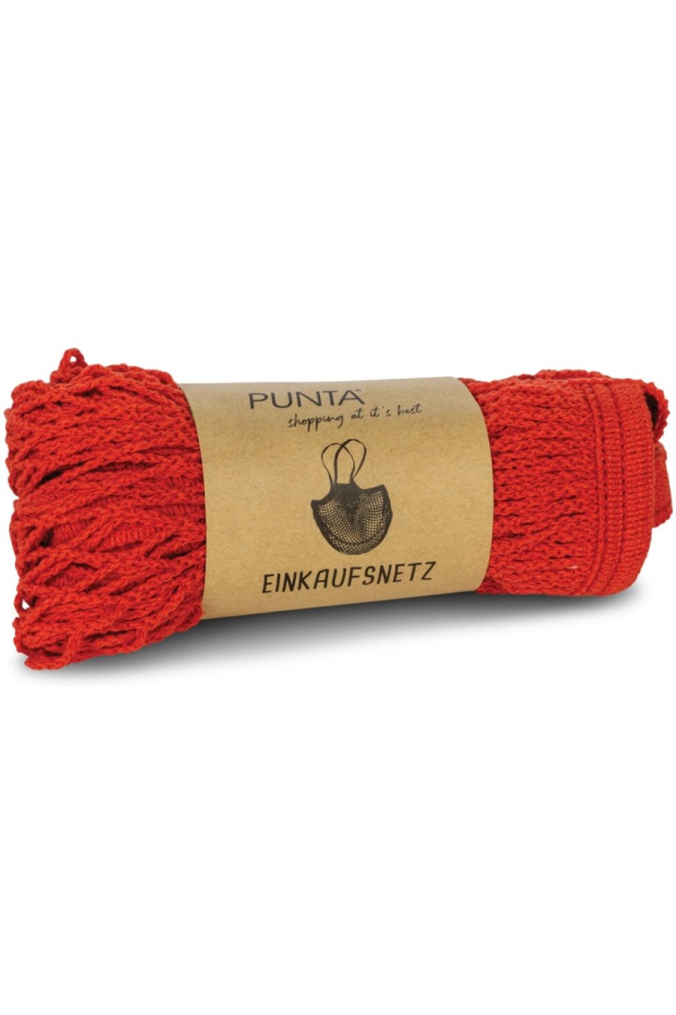 Retro síťovka Shopping net 100% cotton Red