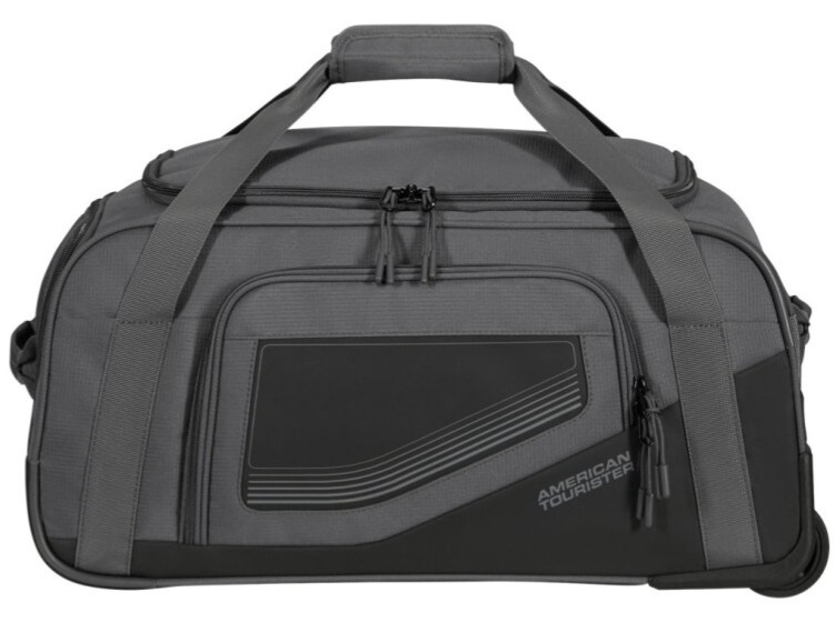 Příruční taška s kolečky 55cm City Racer Duffle/Wheels S Black