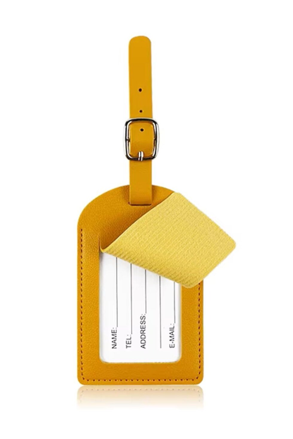 Jmenovka na zavazadlo Labe Yellow