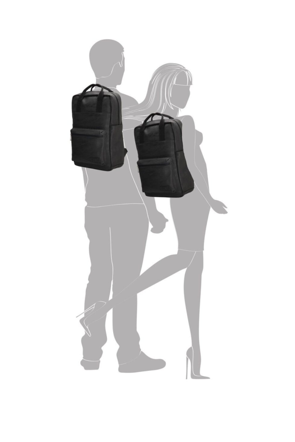 Batoh Rotterdam Laptop Backpack 15,6" Black