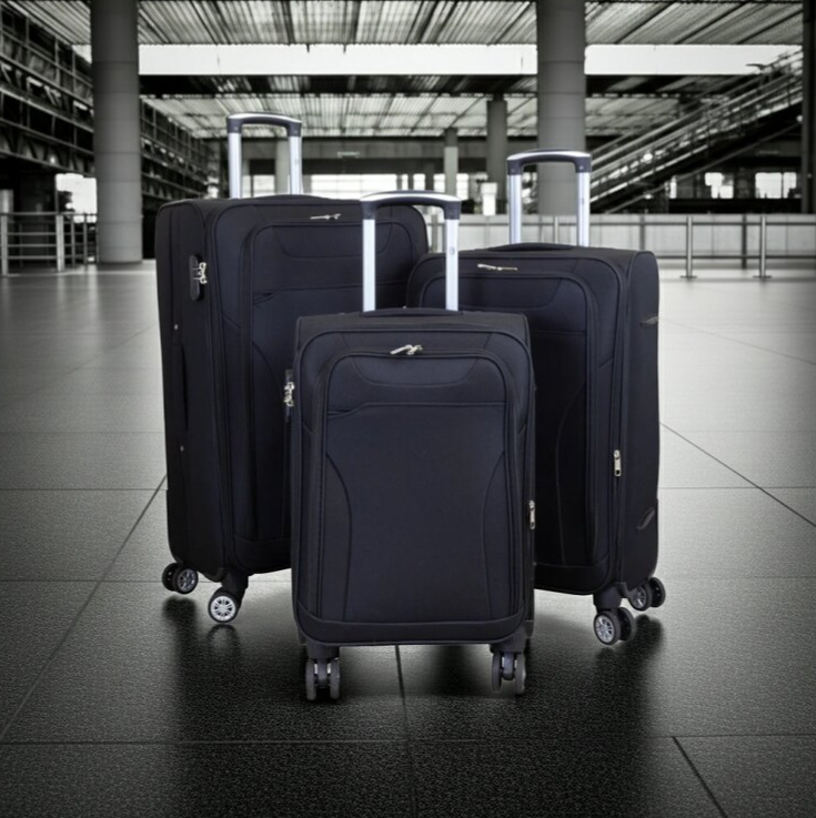 Velký kufr 78cm Cremona Black
