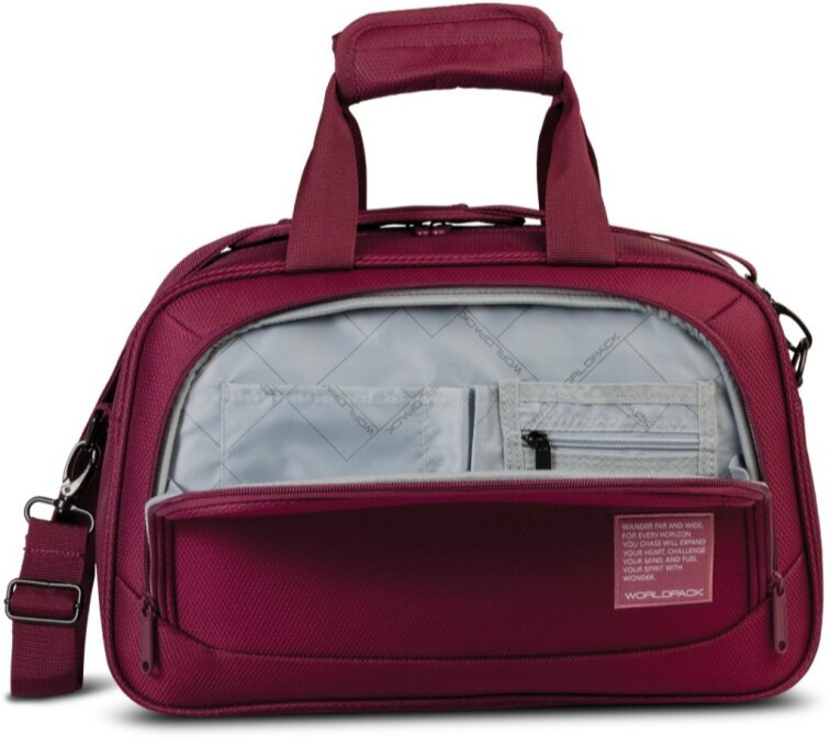 Příruční taška Bern Underseat Bag Wine Red