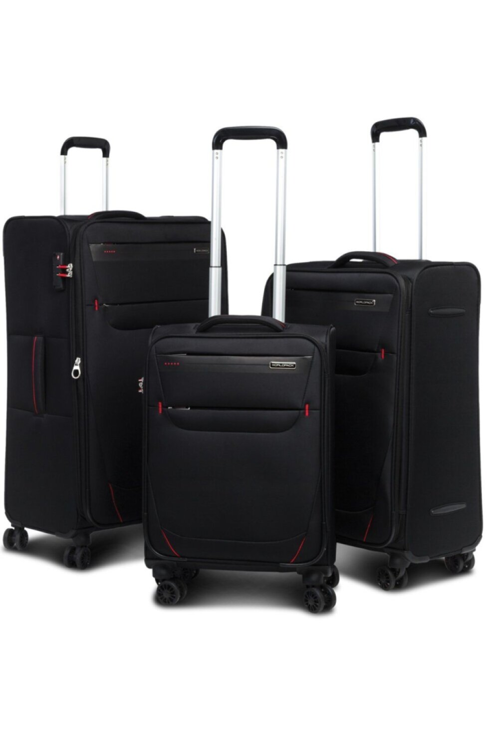 Sada kufrů Denver Black 3-set