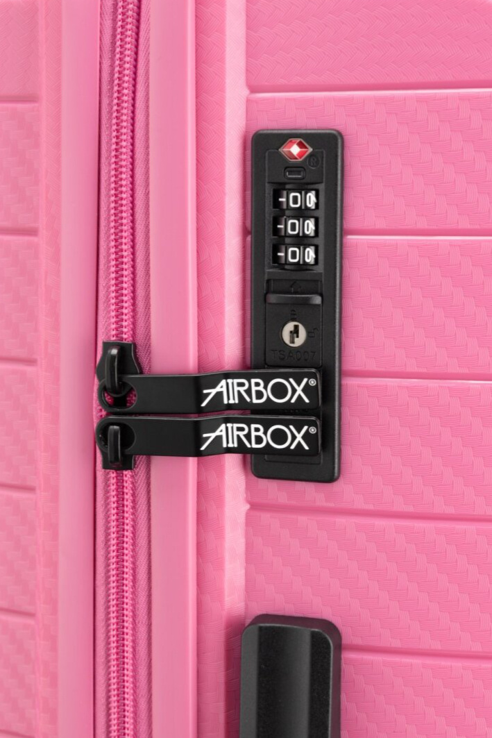 Střední kufr 66cm AZ18 Metallic Pink
