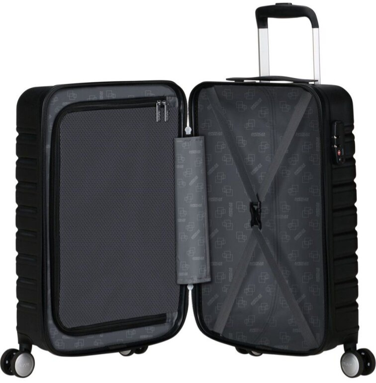 Příruční kufr 55x35x25 Flashline Shadow Black