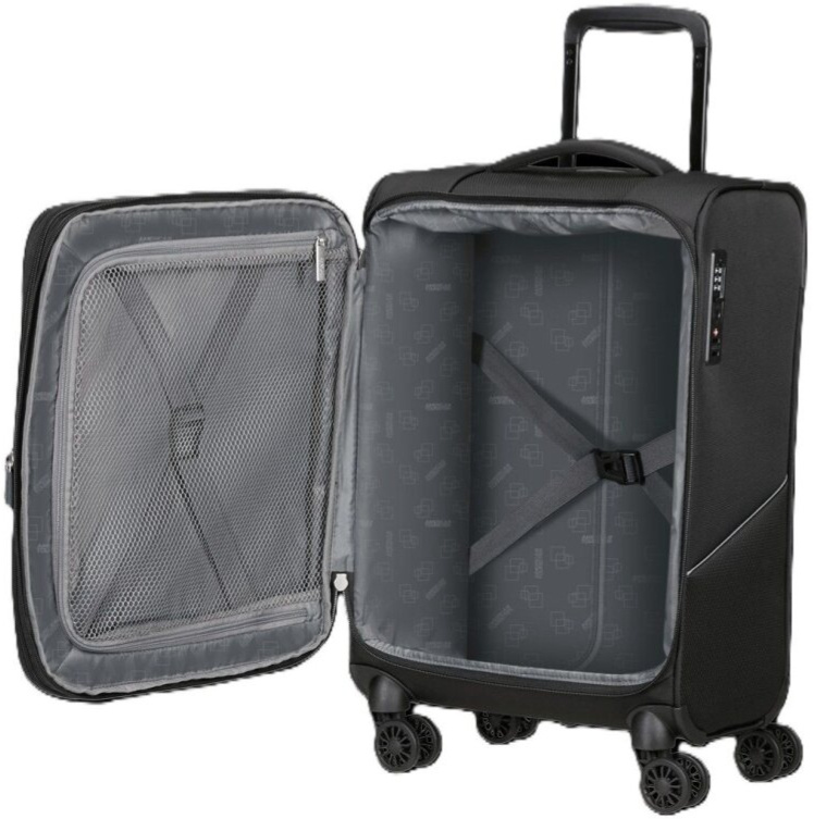 Příruční kufr 55x35x25cm Summerride Black
