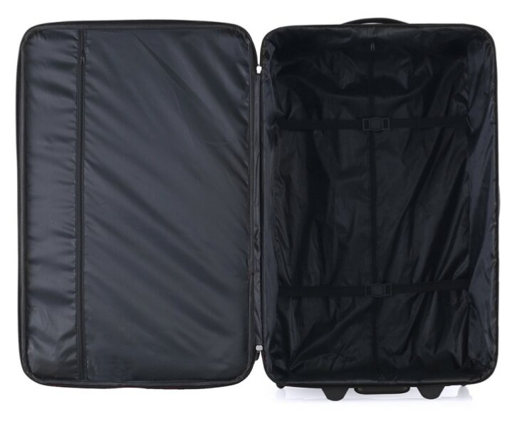 Velký kufr 75cm T5676 Black