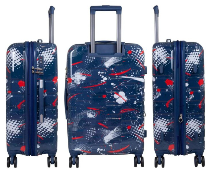 Příruční kufr 55cm Pescara Dark Blue