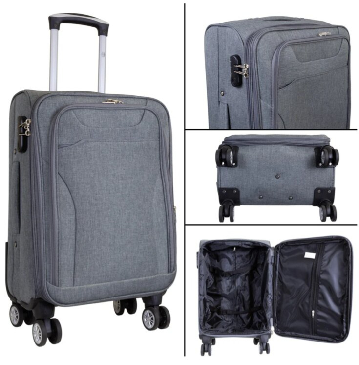 Střední kufr 68cm Cremona Grey